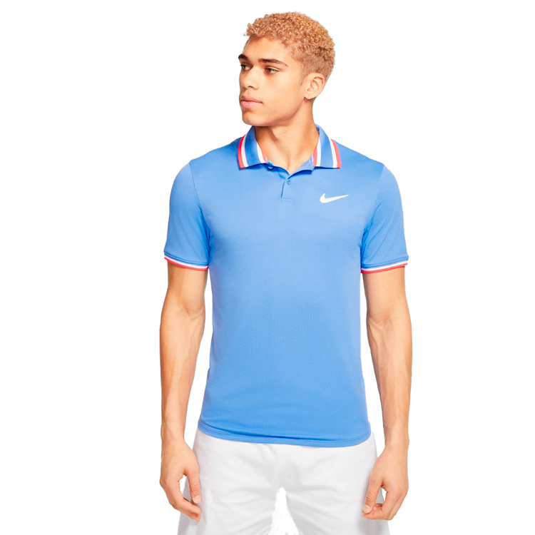 Мужские Поло Nike M NKCT SLAM POLO PS NT L Голубой photo 6